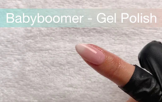 Babyboomer with Gel Polish