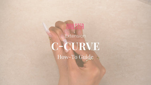 Nail Extensions with C-curve Tips