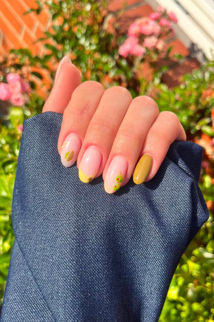 Olive Spritz Look – Gel Polish Look by Nailster