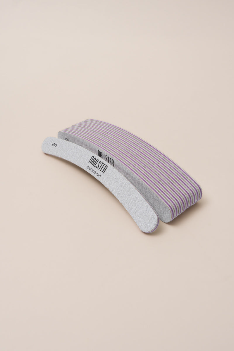 Banana Nail File 100/180 - 10 pcs.