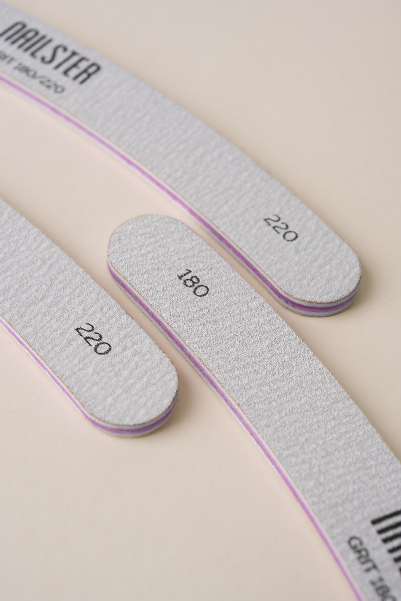 Banana Nail File 180/220 - 3 pcs.