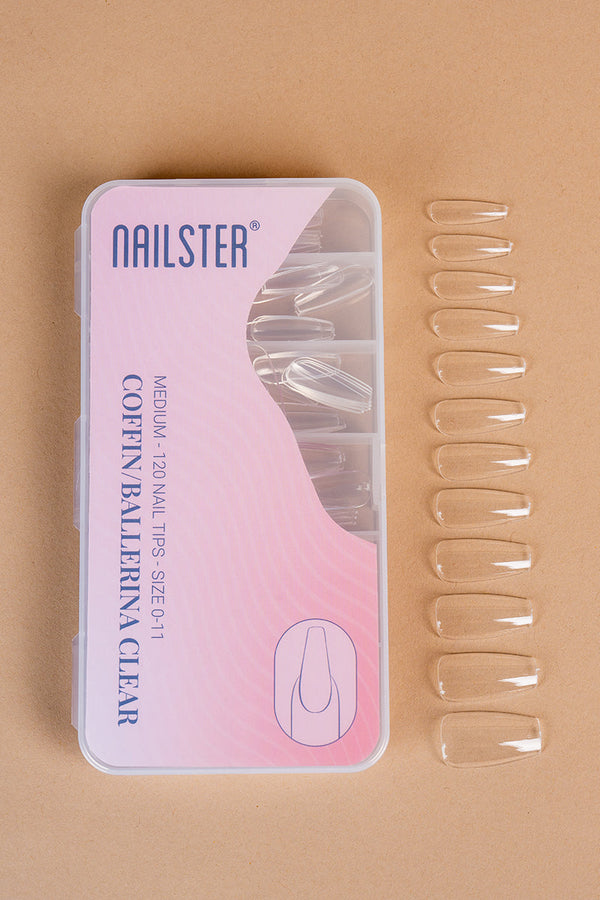 Coffin/Ballerina Clear Tipper