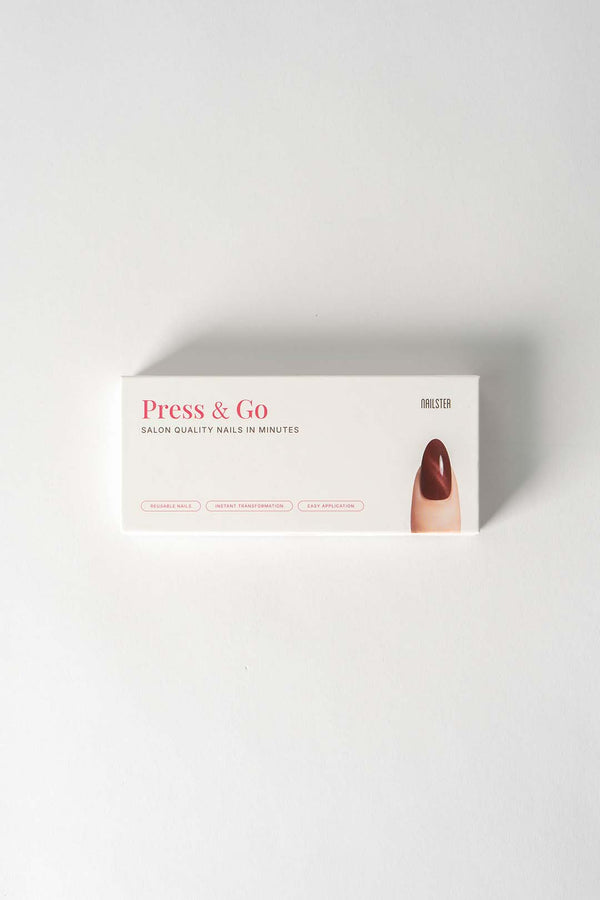 Press & Go - Cherry Cat Eye - Almond