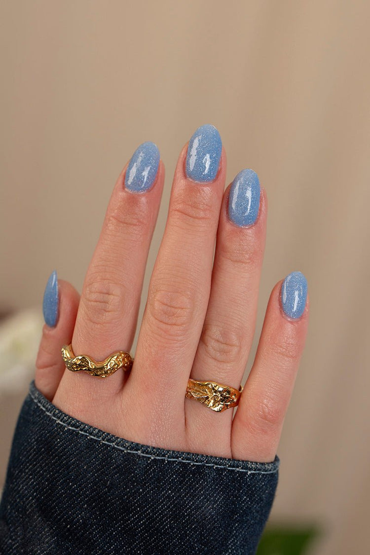 Blue Ice Glitter · 444 – Gel Polish by Nailster, image 3