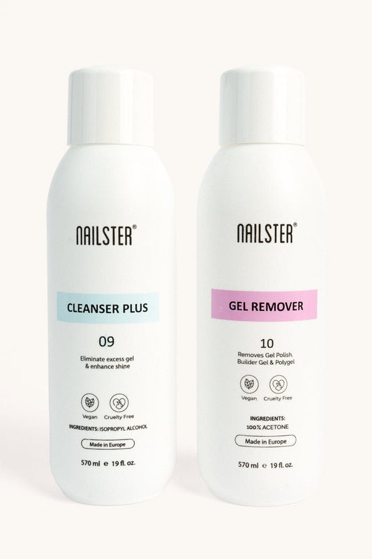 Cleanser & remover - pakke | Nailster Denmark