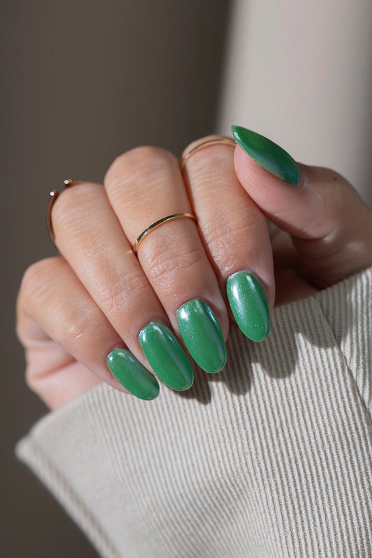 Emerald Glow Look | Nailster Denmark