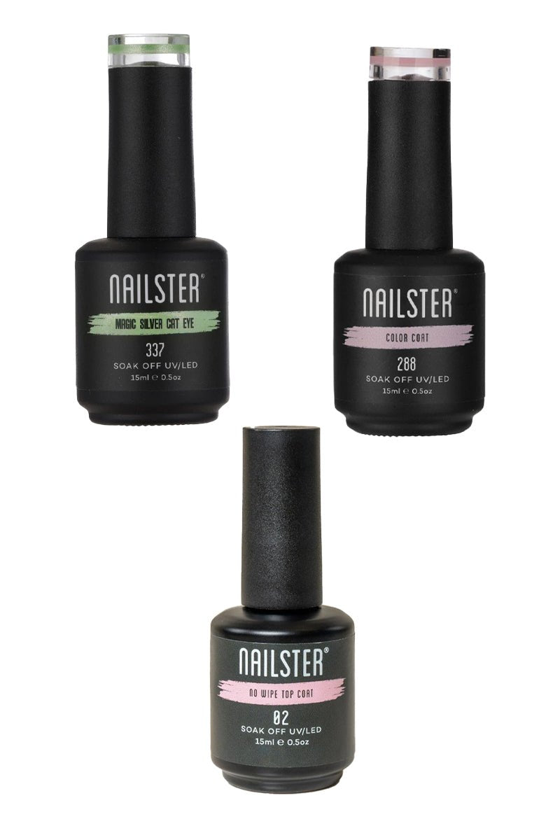 Green Mirror Cat Eye Bundle | Nailster Denmark