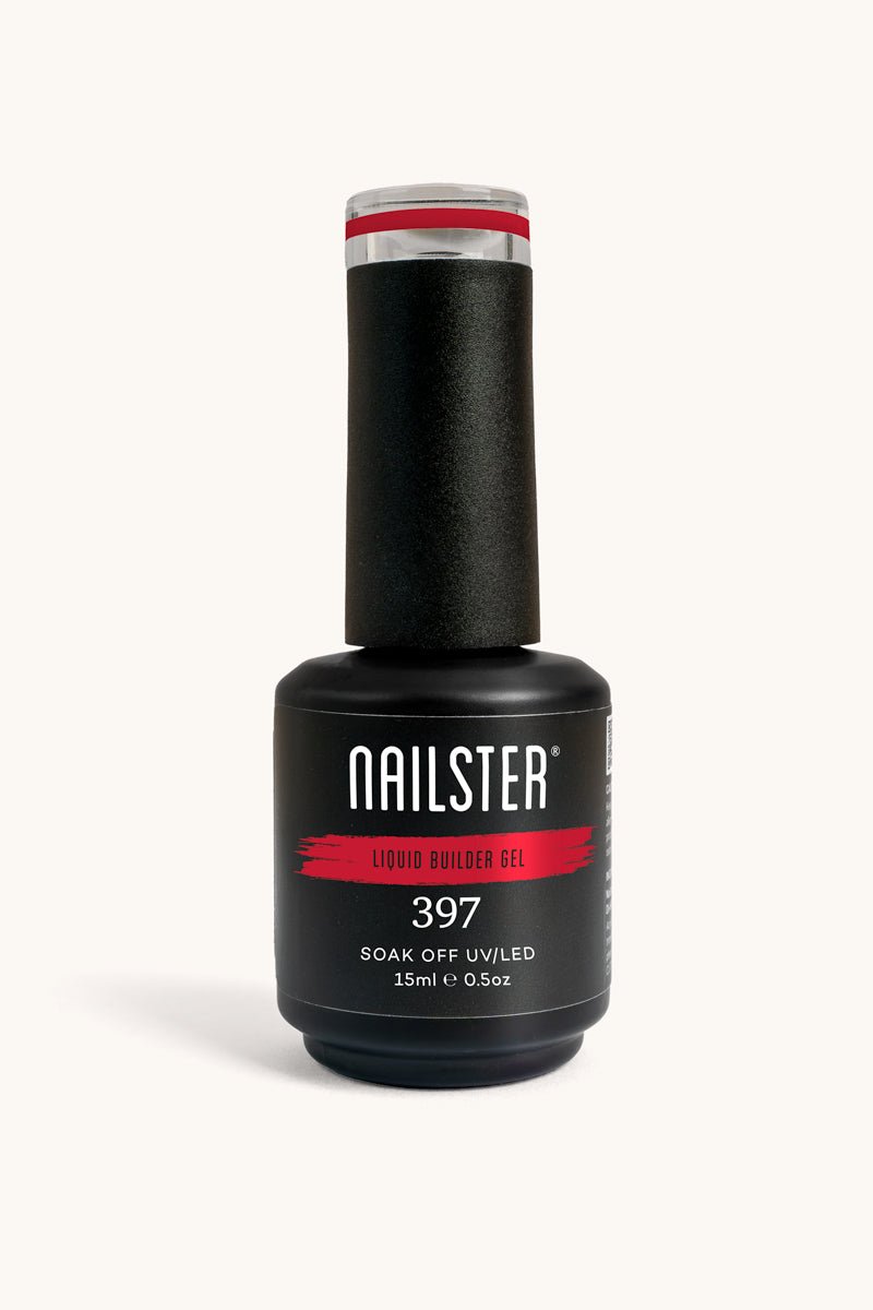 Liquid Builder Gel Vermillion 15ml · 397 | Nailster Denmark