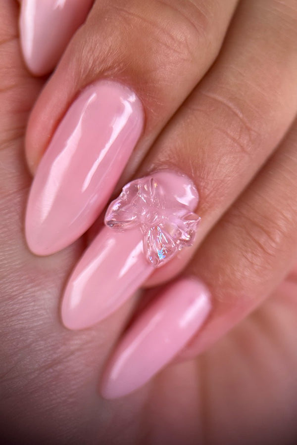 Nail Charms - Pink Bows