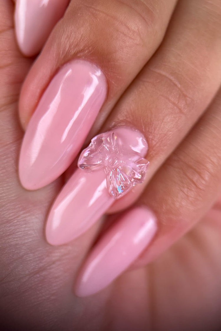 Pink Bow Look