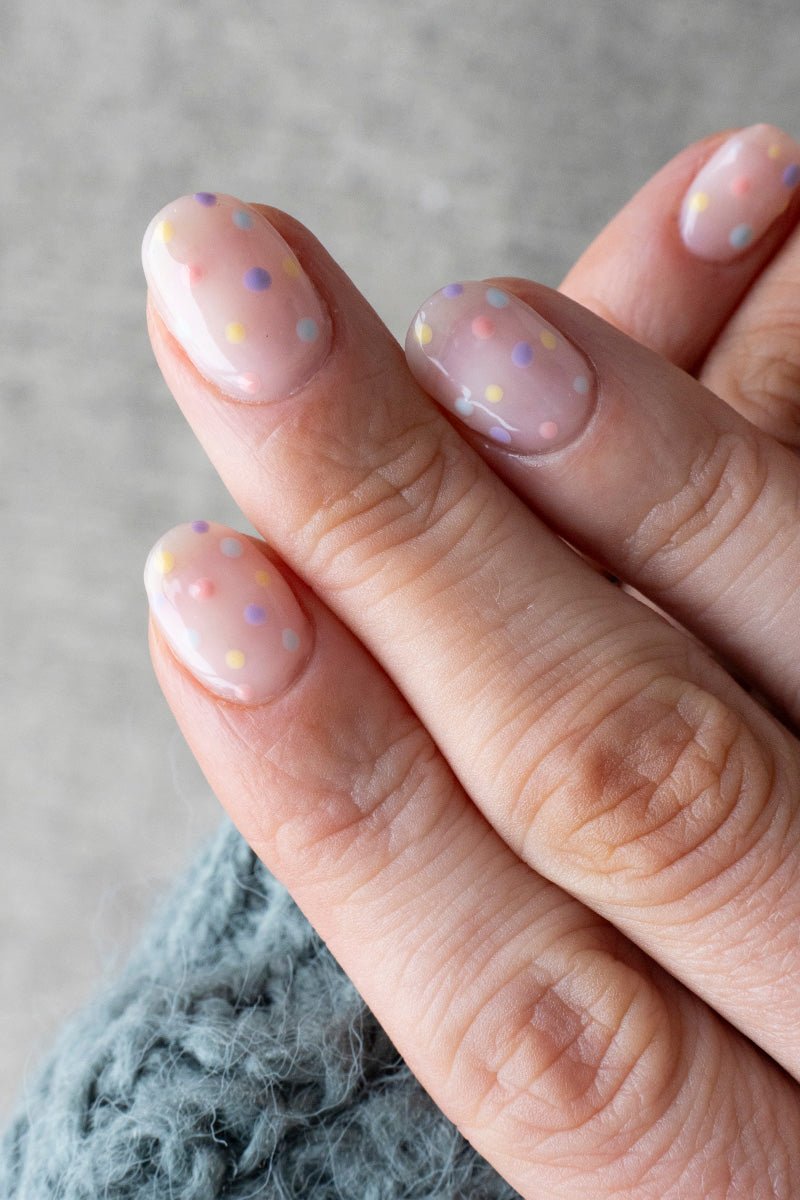 Pastel Confetti Look | Nailster Denmark