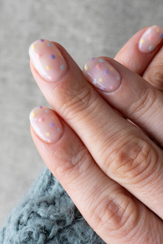 Pastel Confetti Look | Nailster Denmark