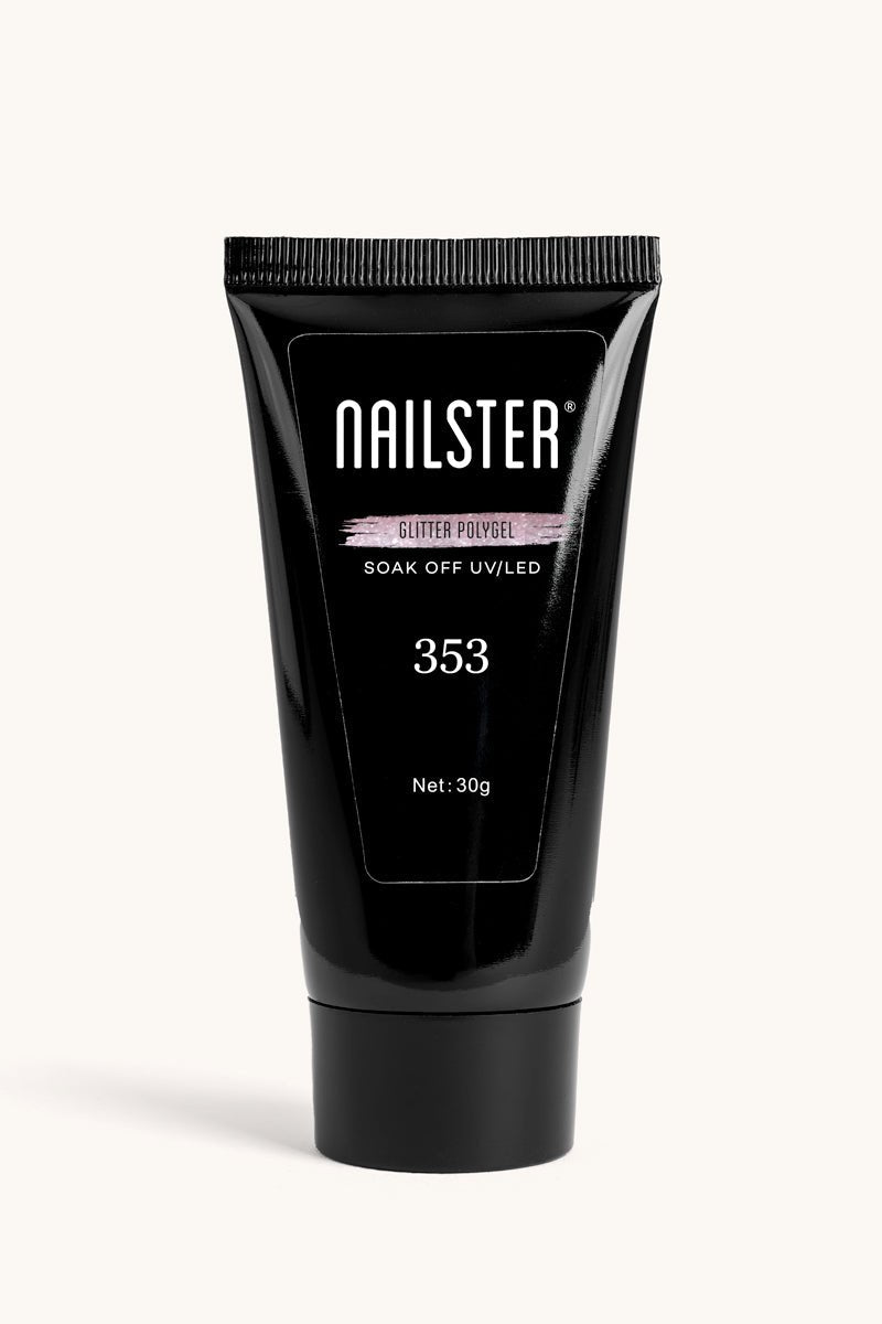 Polygel Glimmer Lilla · 353 | Nailster Denmark