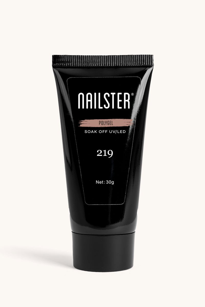 Polygel Lysebrun · 219 | Nailster Denmark