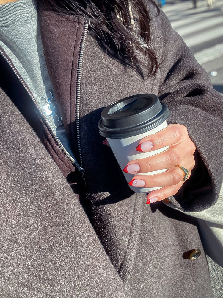 Red French Look – Gel Polish Look by Nailster, image 2