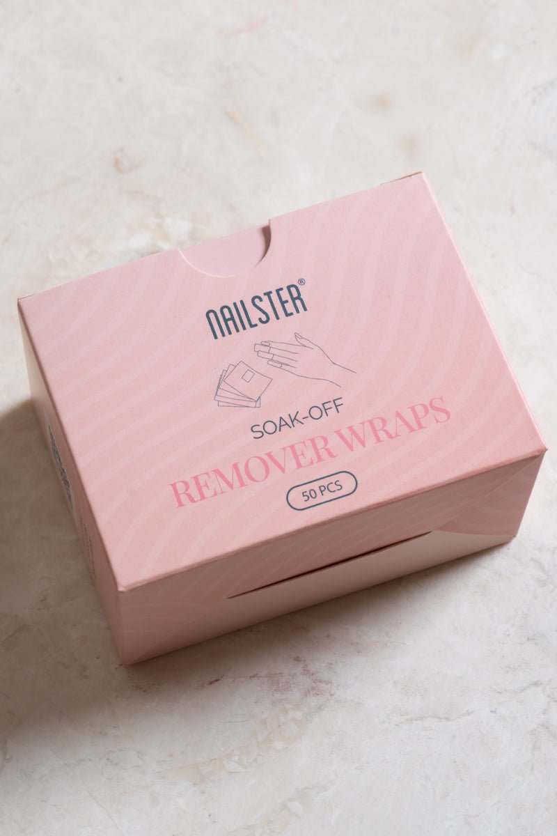 Remover wrap til soak off (50 stk) | Nailster Denmark