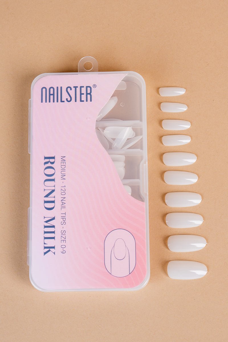 Round Medium Milk Tipper | Nailster Denmark