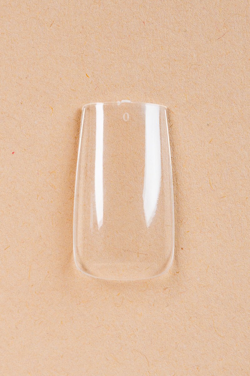 Square Medium Clear Tipper | Nailster Denmark