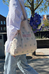 Tote Bag - Dusty Green Dots | Nailster Denmark