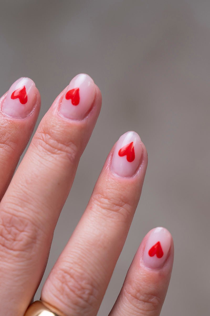 Valentine's Hearts Look | Nailster Denmark